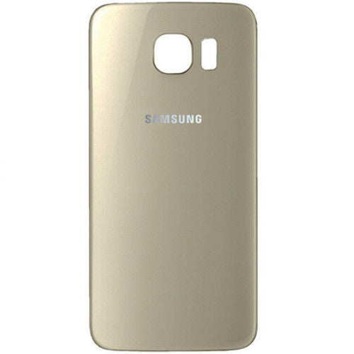Rear Glass Back Cover for Samsung Galaxy S6 G920F Gold